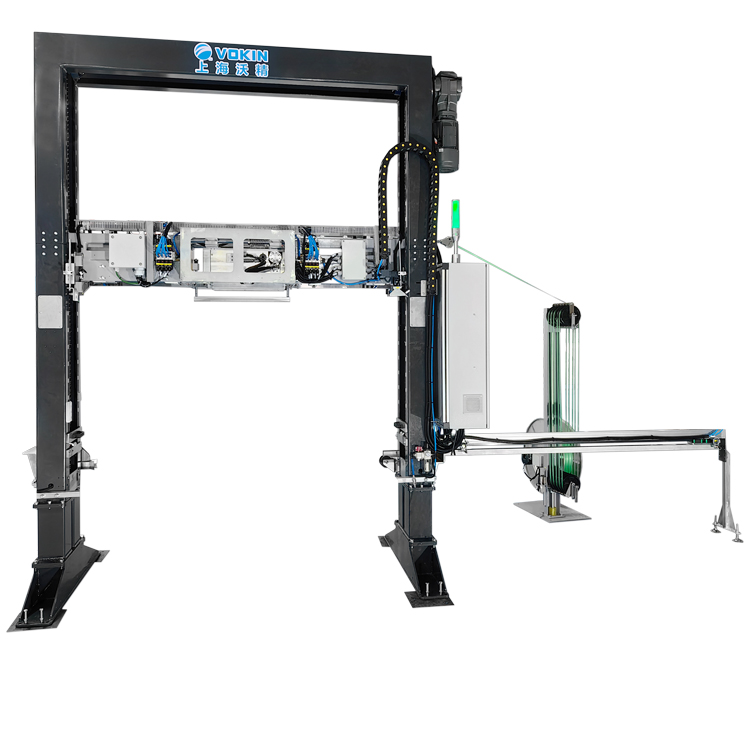 最新一代工業(yè)4.0 全自動(dòng)垂直穿箭式打帶機(jī)